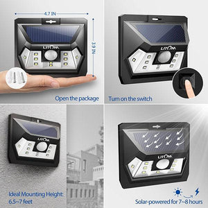 Waterproof Wireless Motion Sensor Solar 10 LED Light-Lights-Prime4Choice.com-Prime4Choice.com
