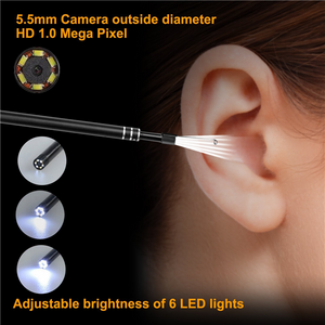 Multifunctional Ear Endoscope Wax Remover Tool