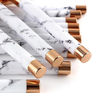 15 PCS Marble Makeup Brush