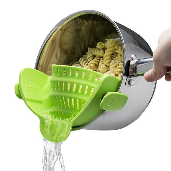 Clip-On Silicone Strainer