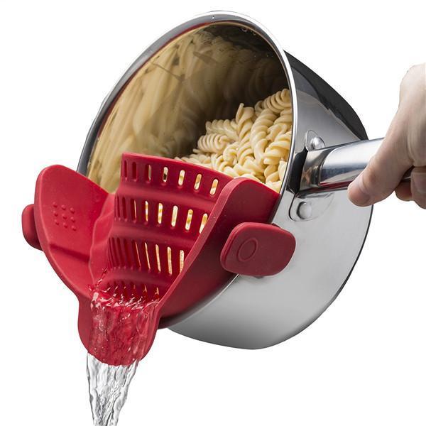 Clip-On Silicone Strainer