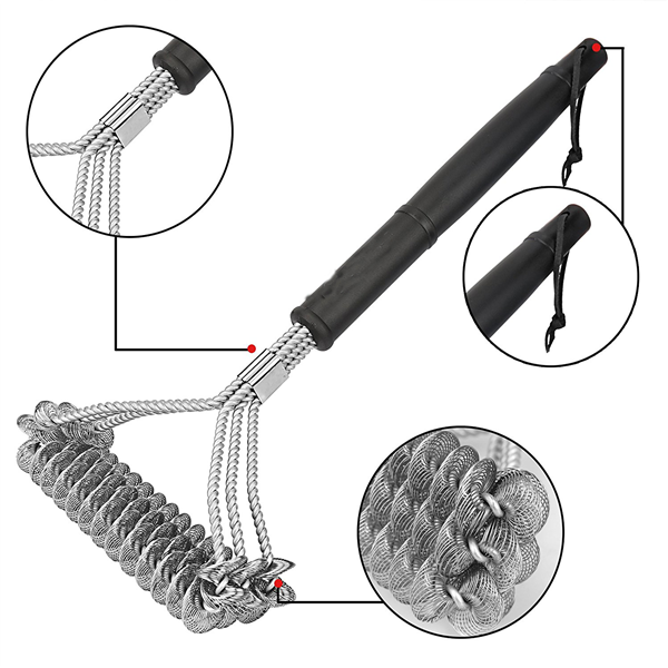 Stainless Grill Bristle Barbecue Cleaner