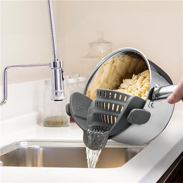 Clip-On Silicone Strainer