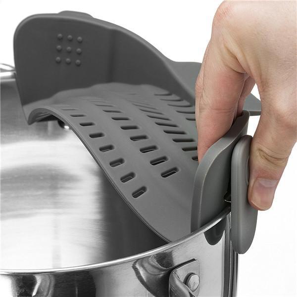 Clip-On Silicone Strainer