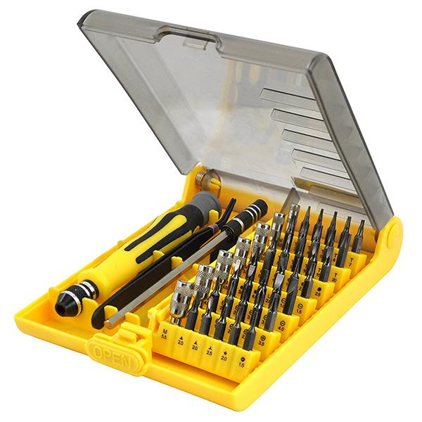 45 in 1 Screwdriver Repair Tool Tweezer Kit Set-Home Tools-Prime4Choice.com-Prime4Choice.com