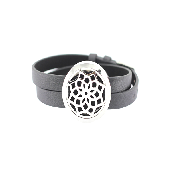 Sunflower Aromatherapy Leather Bracelet-Beauty & Fashion-Prime4Choice.com-Single Bracelet-Prime4Choice.com