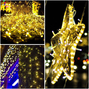 Outdoor Decorative Solar String Lights, 33ft 100 LED Lights-Lights Strip-Prime4Choice.com-Prime4Choice.com