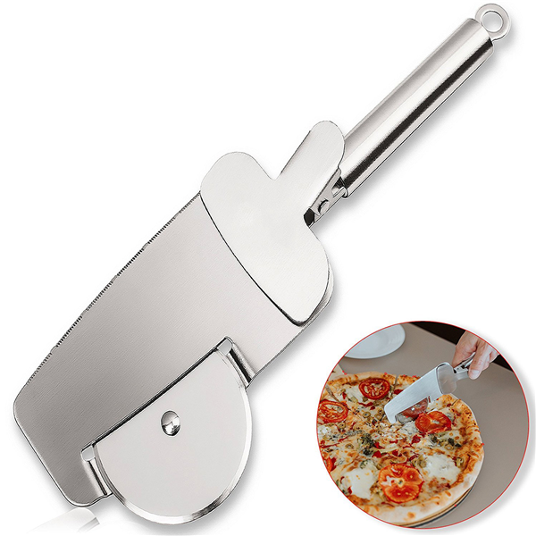 Pizza Cutter Wheel Spatula