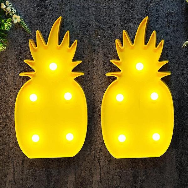 Flamingo, Pineapple, Cactus LED Lights-Christmas Lights-Prime4Choice.com-Two Pineapple-Prime4Choice.com