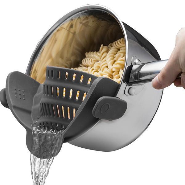 Clip-On Silicone Strainer