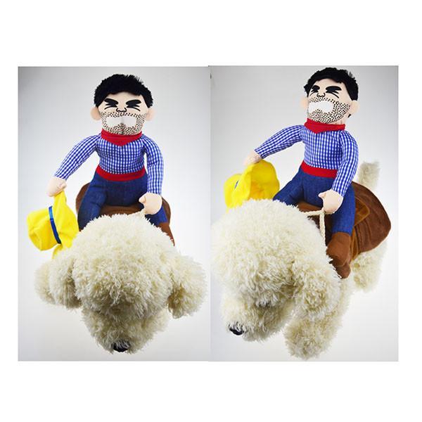 Cowboy Rider Dog Costume-Pets-2UBEST.COM-