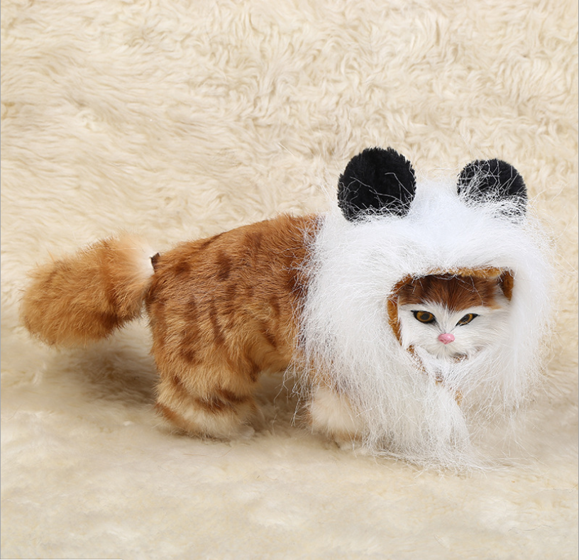 Funny Pet Lion Wig