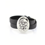 Creative Font Aromatherapy Leather Bracelet-Beauty & Fashion-prime4choice.com-Single Bracelet-Prime4Choice.com