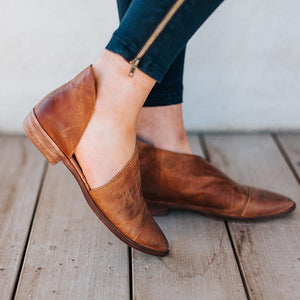 Women Trendy Office Casual Cut Out Bootie