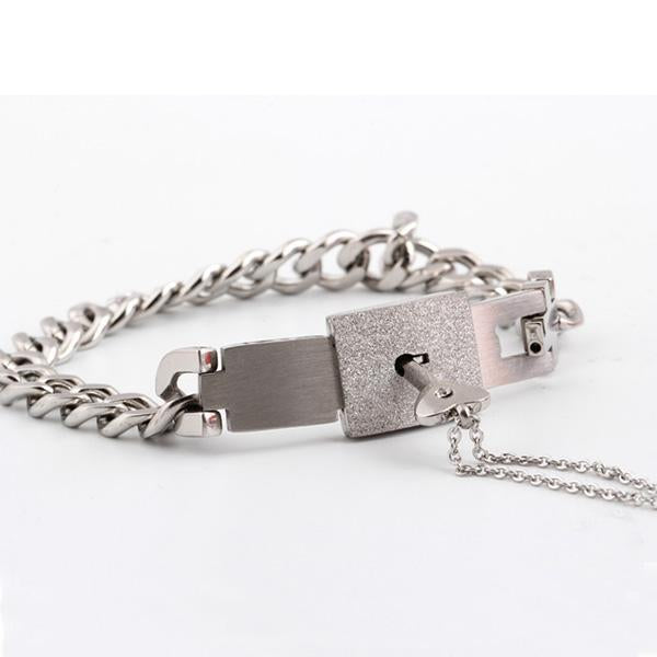 Love Lock Couples Bracelet & Necklace-Beauty & Fashion-prime4choice.com-Prime4Choice.com