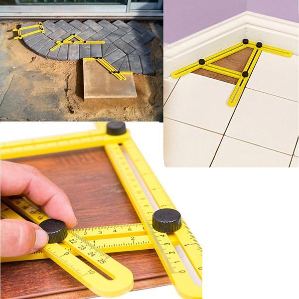 *Multi-Angle Four Folding Ruler-Tools & Gadgets-Prime4Choice.com-Prime4Choice.com