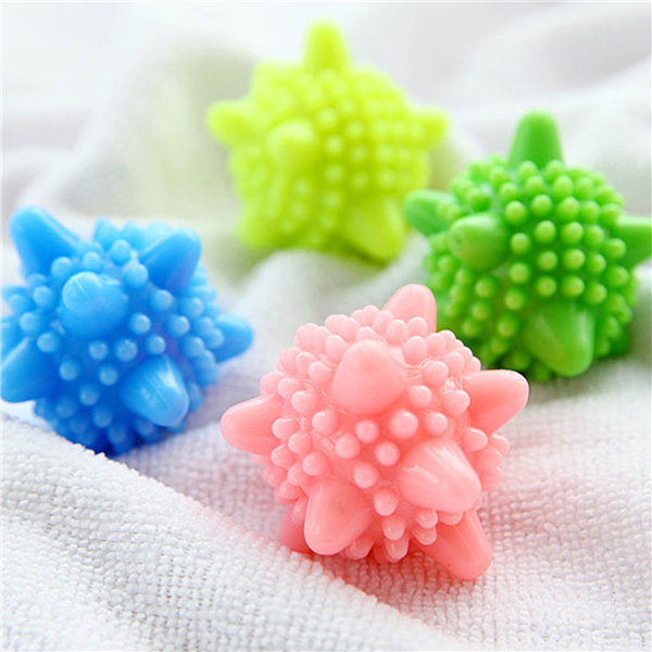 Solid Colorful Laundry Washing Ball Set