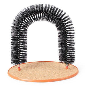 Cat rub brush