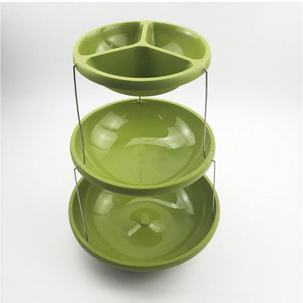 New Folding Fruits Party Bowl 3 Tiers-Kitchen Utensils & Gadgets-prime4choice.com-Prime4Choice.com