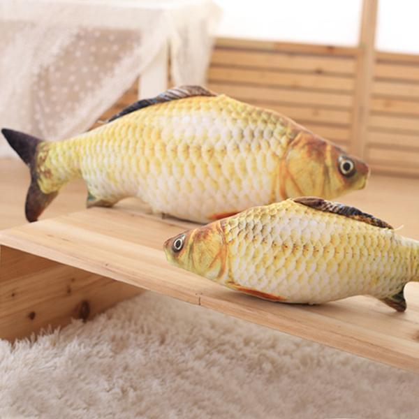 Pet Cat Toy Simulation Fish Pillow