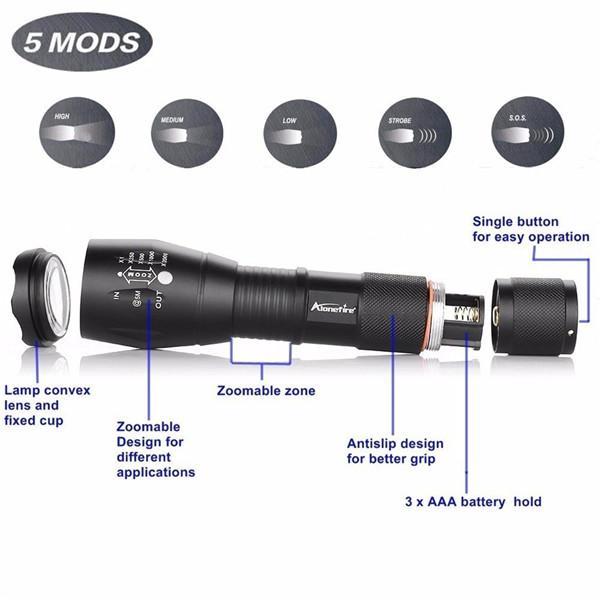 Light Tactical Flashlight-Outdoors-Prime4Choice.com-Prime4Choice.com