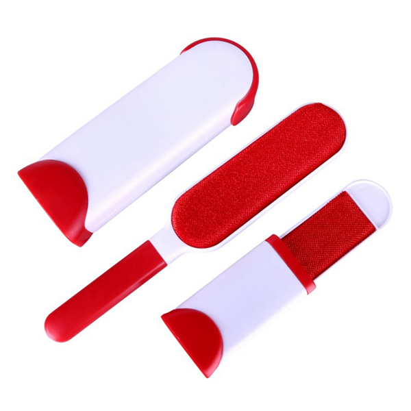 *Reusable Double Sided Fur Remover(Household+Travel)-Fur Brush-Prime4Choice.com-Red-Prime4Choice.com