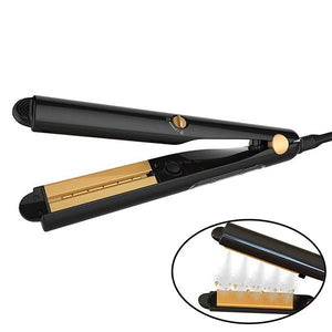 Hair Straightener and Curler with Spray