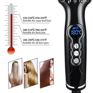 Hair Straightener and Curler with Spray