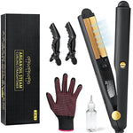 Hair Straightener and Curler with Spray