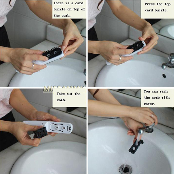 Electric Infrared Ray Multifunctional Vibrating Massage Comb-Comb-prime4choice.com-Prime4Choice.com
