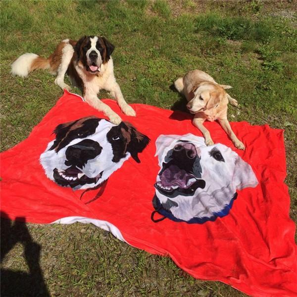Custom Pet Fleece Blanket