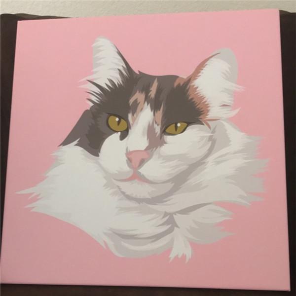 Custom Pet Canvas Wall Art
