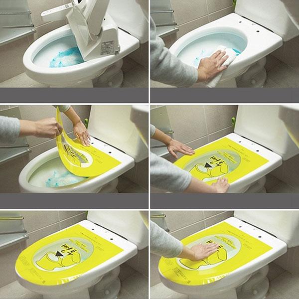 Magic Toilet Disposable Sticker Plunger-Toilet Cleaner-prime4choice.com-Prime4Choice.com