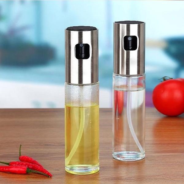 Food-grade Glass Oil Spray Bottle 
