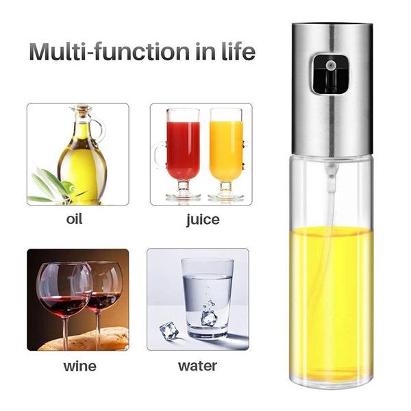 Food-grade Glass Oil Spray Bottle 