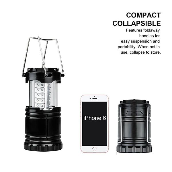 Portable LED Camping Lantern Flashlights 