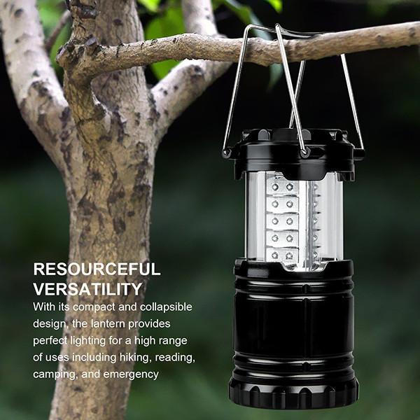 Portable LED Camping Lantern Flashlights 