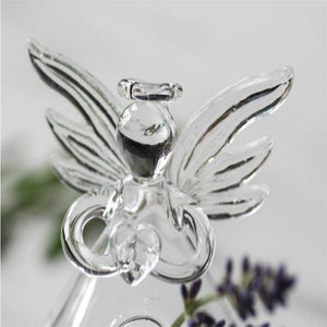 Beautiful Guardian Angel Glass Flower Vase-Glass Vases-prime4choice.com-Prime4Choice.com