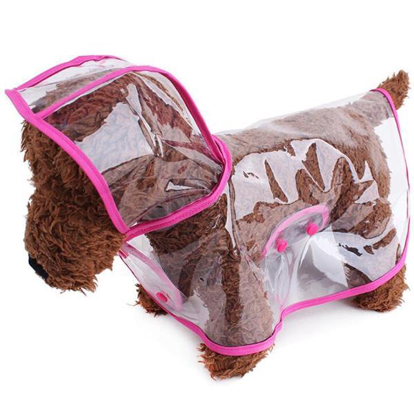 Transparent Pet Raincoat