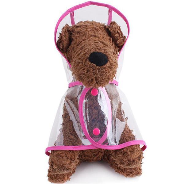 Transparent Pet Raincoat