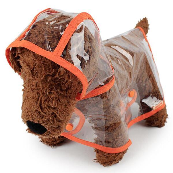 Transparent Pet Raincoat
