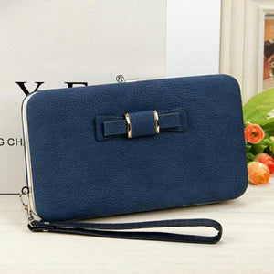Luxury Leather Women Wallet All in 1-wear-Beautyholic1.com-Royal Blue-BeautyHolic1.com