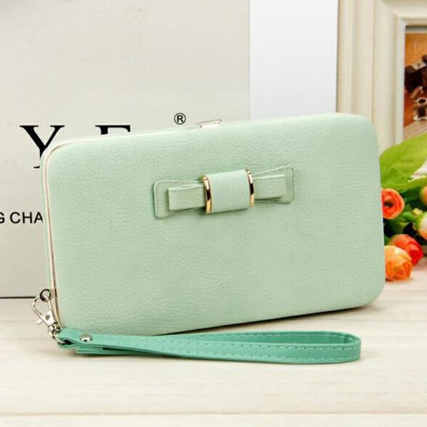 Luxury Leather Women Wallet All in 1-wear-Beautyholic1.com-Green-BeautyHolic1.com