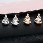 Feces Expression Earring-wear-Beautyholic1.com-BeautyHolic1.com
