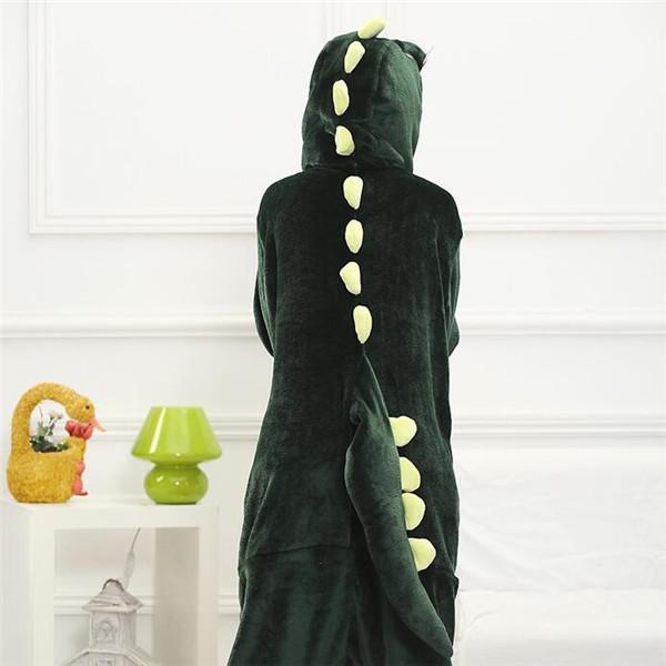 Cool Dinosaurs Hooded Fleece Pajamas for Kids-Christmas-TheChoiceDay.com-TheChoiceDay.com