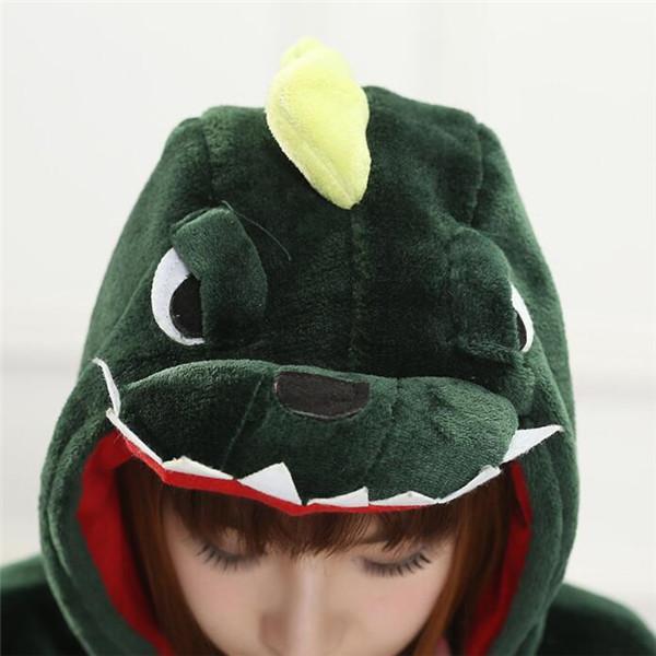 Cool Dinosaurs Hooded Fleece Pajamas for Kids-Christmas-TheChoiceDay.com-TheChoiceDay.com