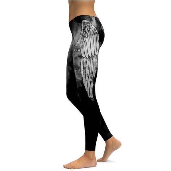 Angel Wing Leggings-Cloth-Beautyholic1.com-BeautyHolic1.com