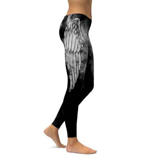 Angel Wing Leggings-Cloth-Beautyholic1.com-BeautyHolic1.com