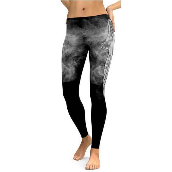 Angel Wing Leggings-Cloth-Beautyholic1.com-BeautyHolic1.com