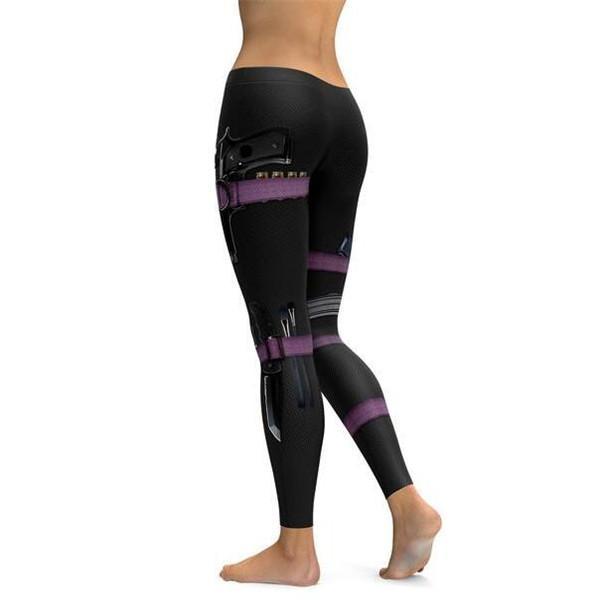 Guns & Make-up Carbon Leggings-Cloth-Beautyholic1.com-BeautyHolic1.com